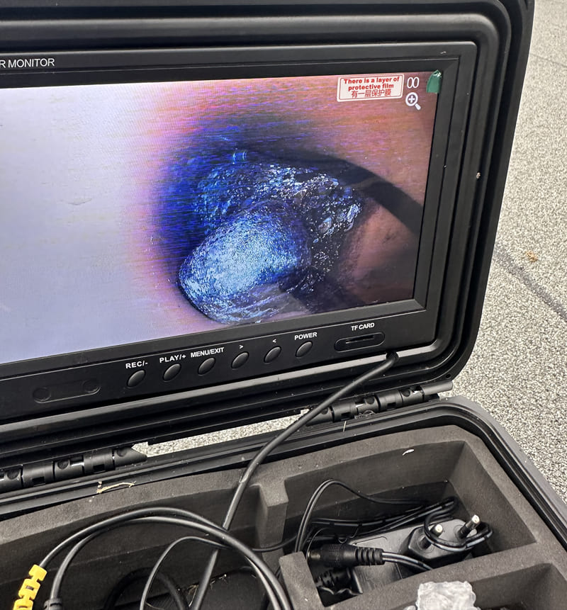 Telecamera robotizzata per videoispezione condotte